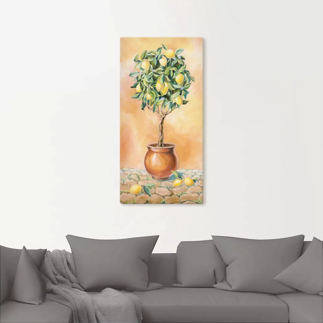 Artland Wandbild »Zitronenbaum I«, Pflanzen, (1 St.) günstig online kaufen