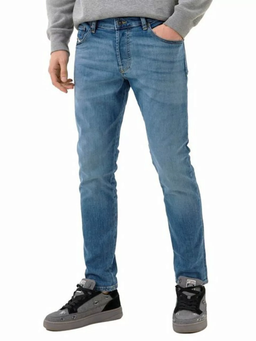 Diesel Tapered-fit-Jeans Röhren Stretch Hose - D-Yennox 0ELAV günstig online kaufen