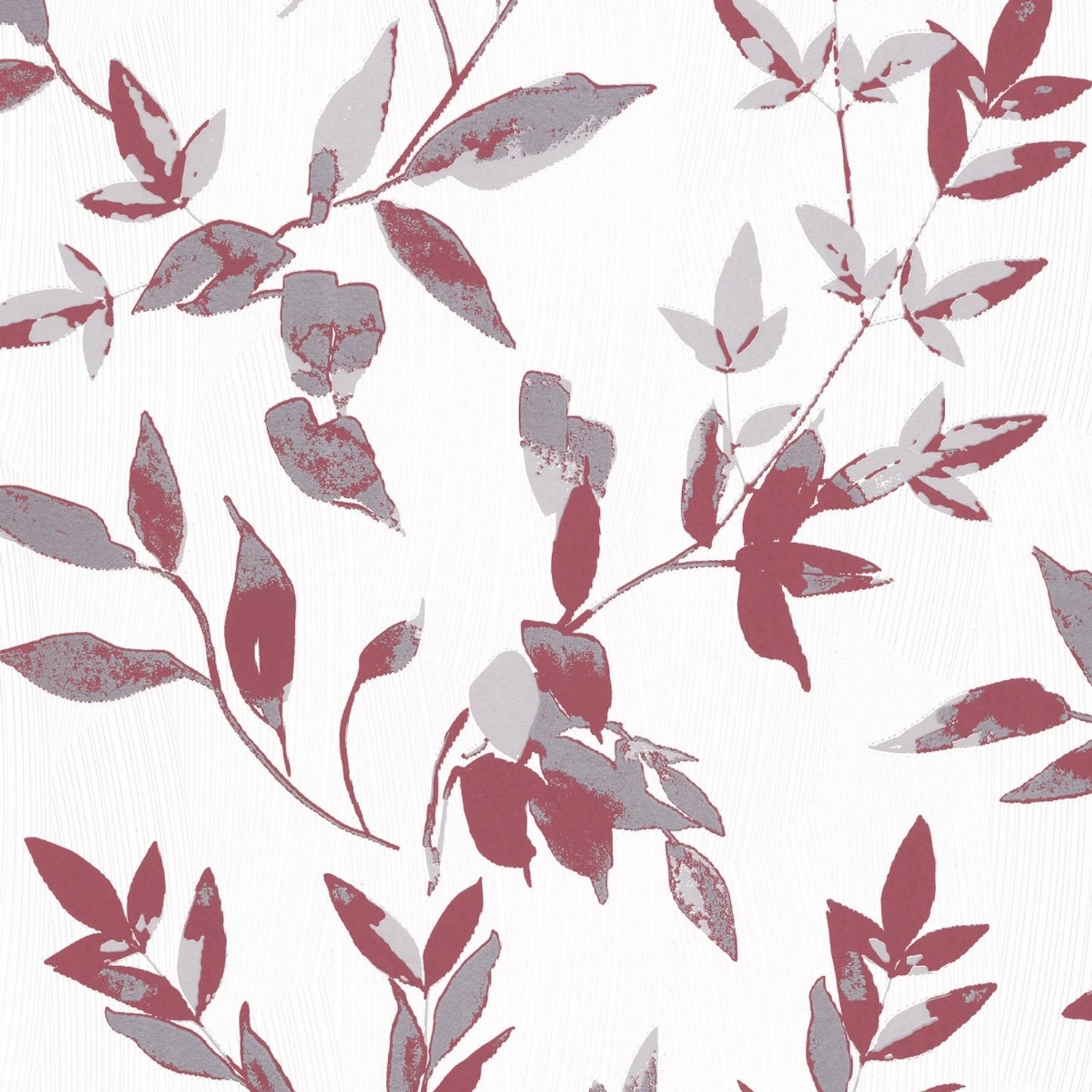 Bricoflor Moderne Tapete mit Blatt Muster Florale Vliestapete mit Blättern günstig online kaufen