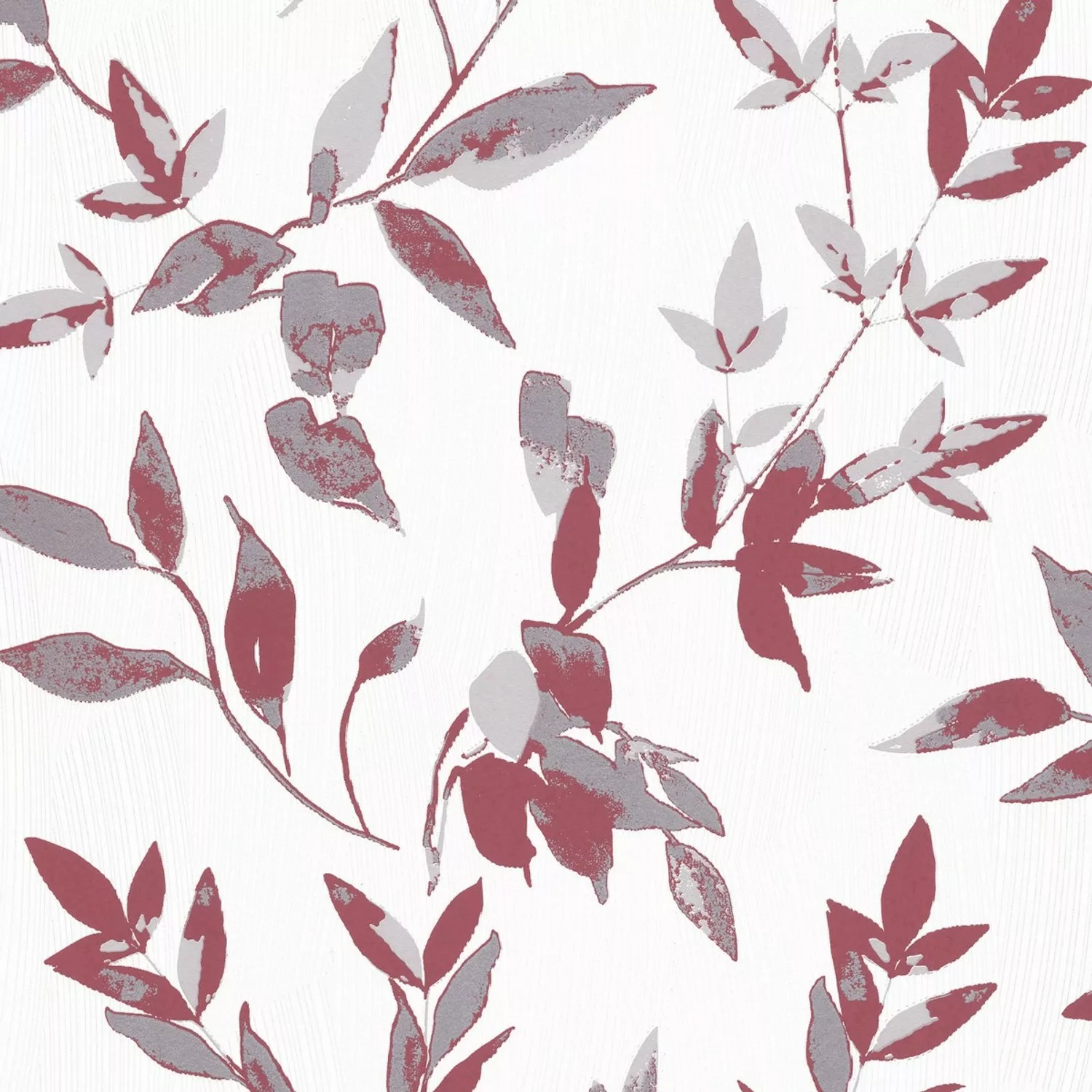 Bricoflor Moderne Tapete mit Blatt Muster Florale Vliestapete mit Blättern günstig online kaufen