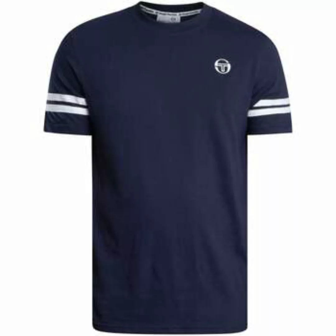 Sergio Tacchini  T-Shirts & Poloshirts Grello T-Shirt Maritime Blue/White günstig online kaufen