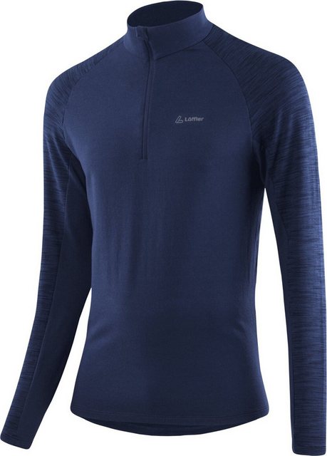 Löffler Rollkragenshirt M MIDLAYER STRIPES TRANSTEX DARK BLUE günstig online kaufen