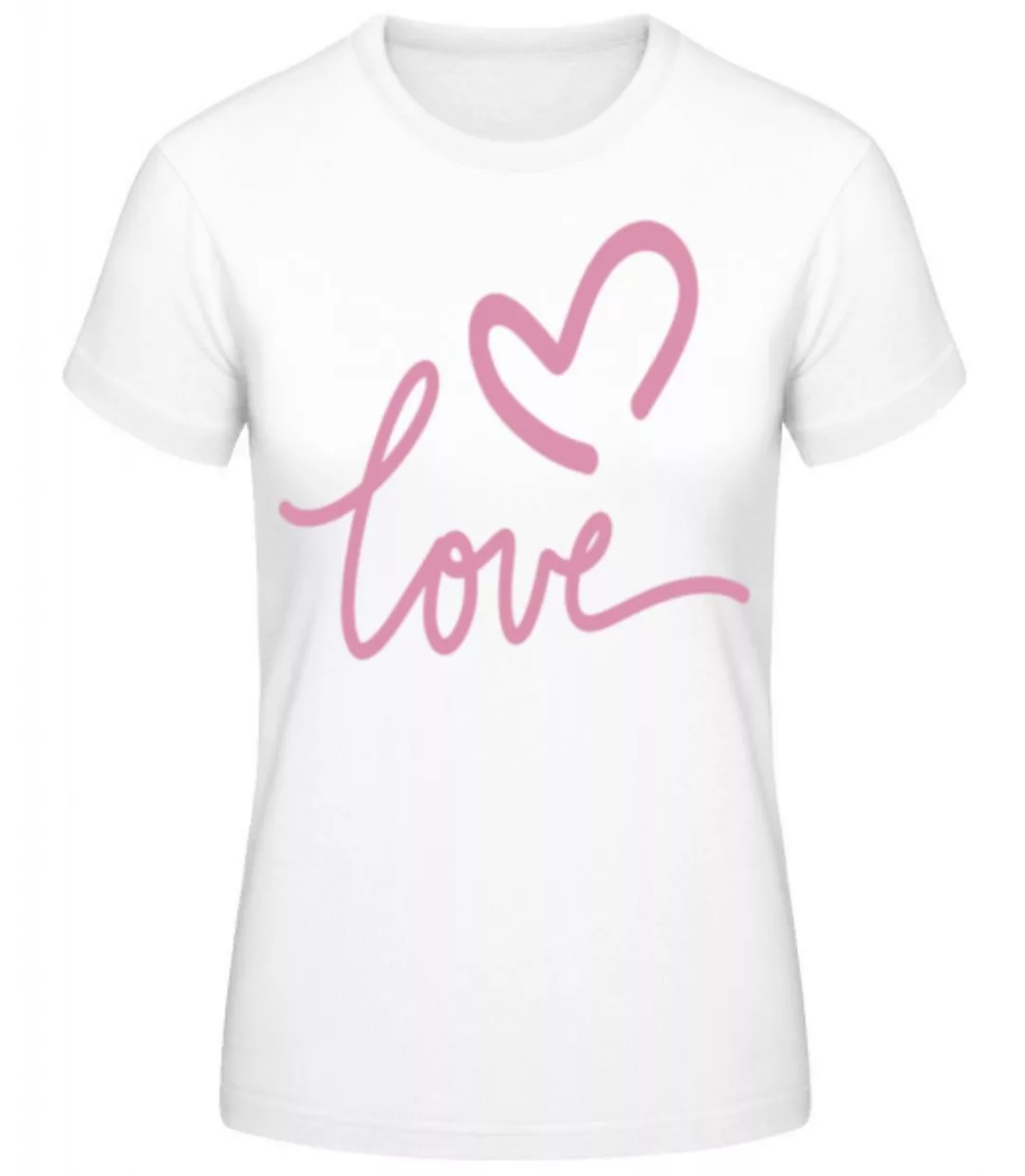 Love · Frauen Basic T-Shirt günstig online kaufen
