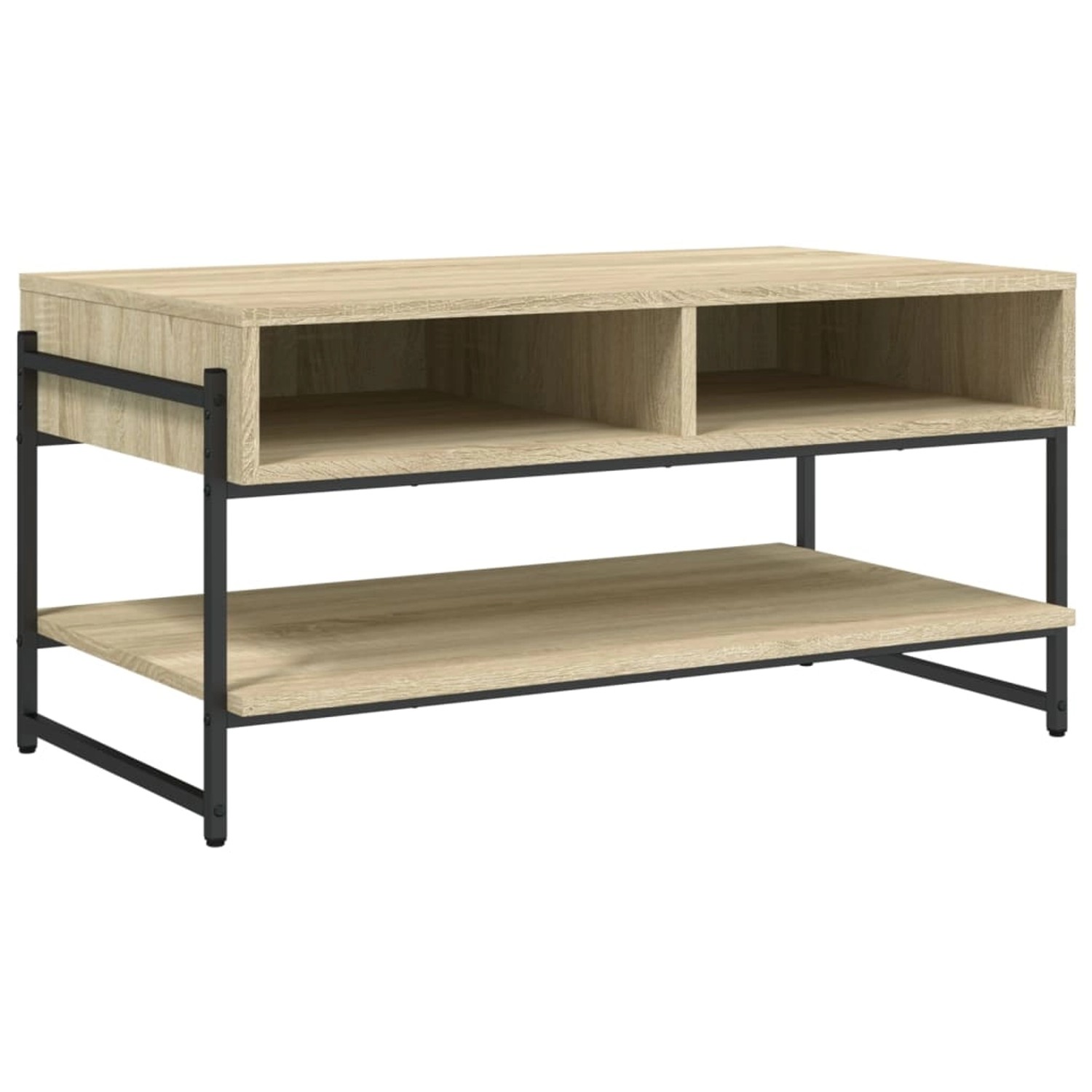 vidaXL Couchtisch Sonoma-Eiche 90x50x45 cm Holzwerkstoff Modell 1 günstig online kaufen