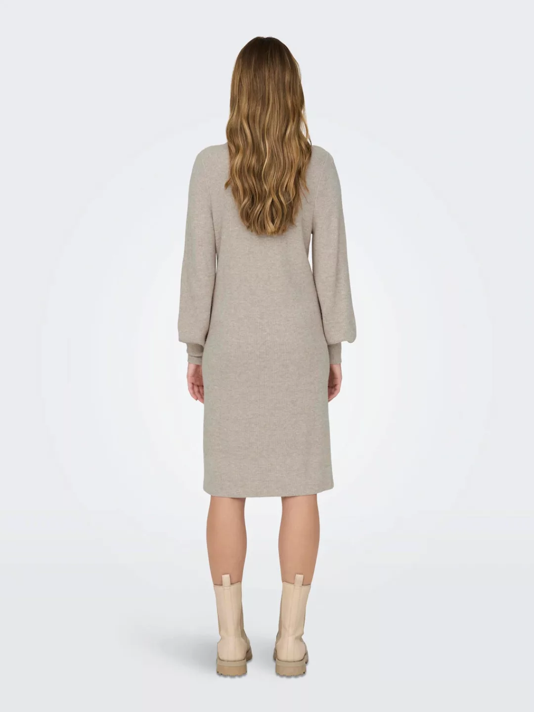 ONLY Strickkleid "ONLKATIA LS V-NECK DRESS NCA KNT" günstig online kaufen