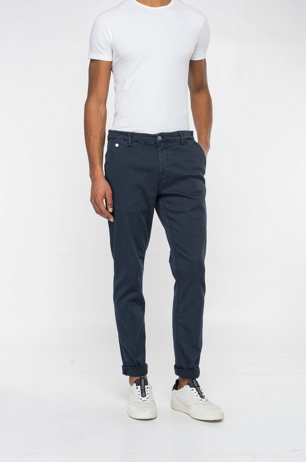 Replay Chinohose Benni Regular Slim günstig online kaufen