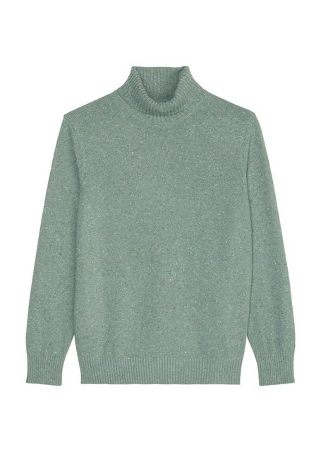 Marc OPolo Rollkragenpullover "aus gesprenkeltem Tweedgarn" günstig online kaufen