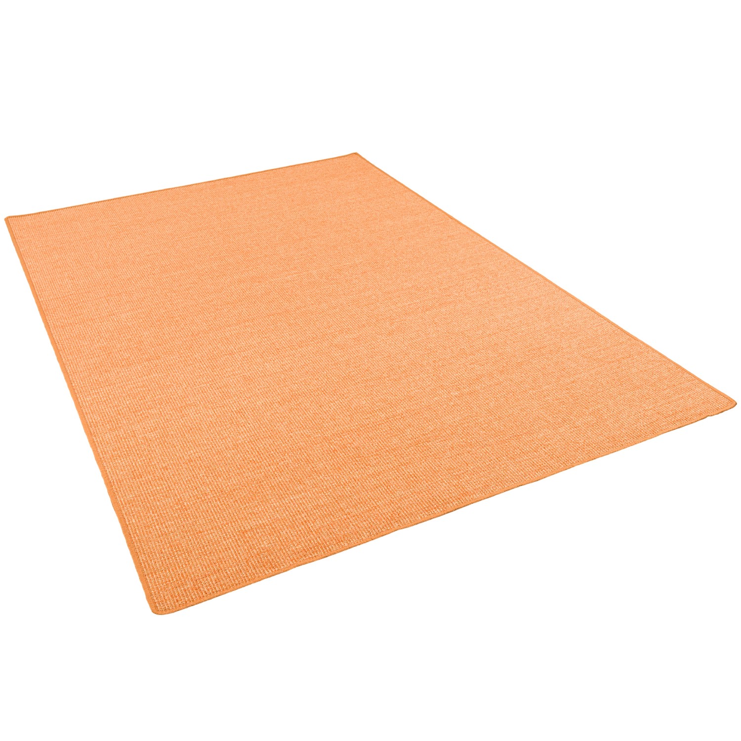 Snapstyle Sisal Natur Teppich Klassisch Orange  80x400 cm günstig online kaufen