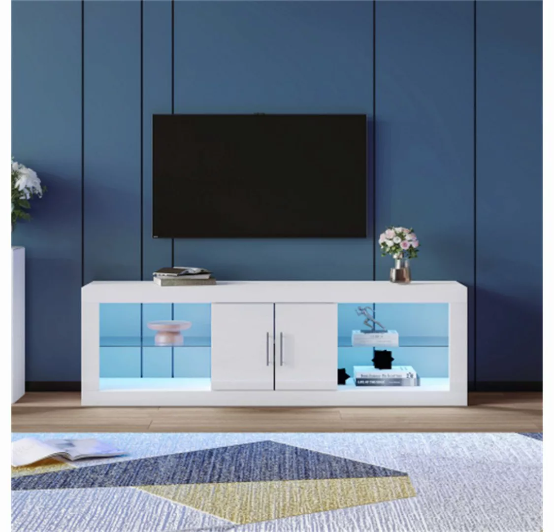 Mia&Coco TV-Schrank TV-Schrank für 60"Fernseher 16 Farb-LED Bluetooth-Steue günstig online kaufen