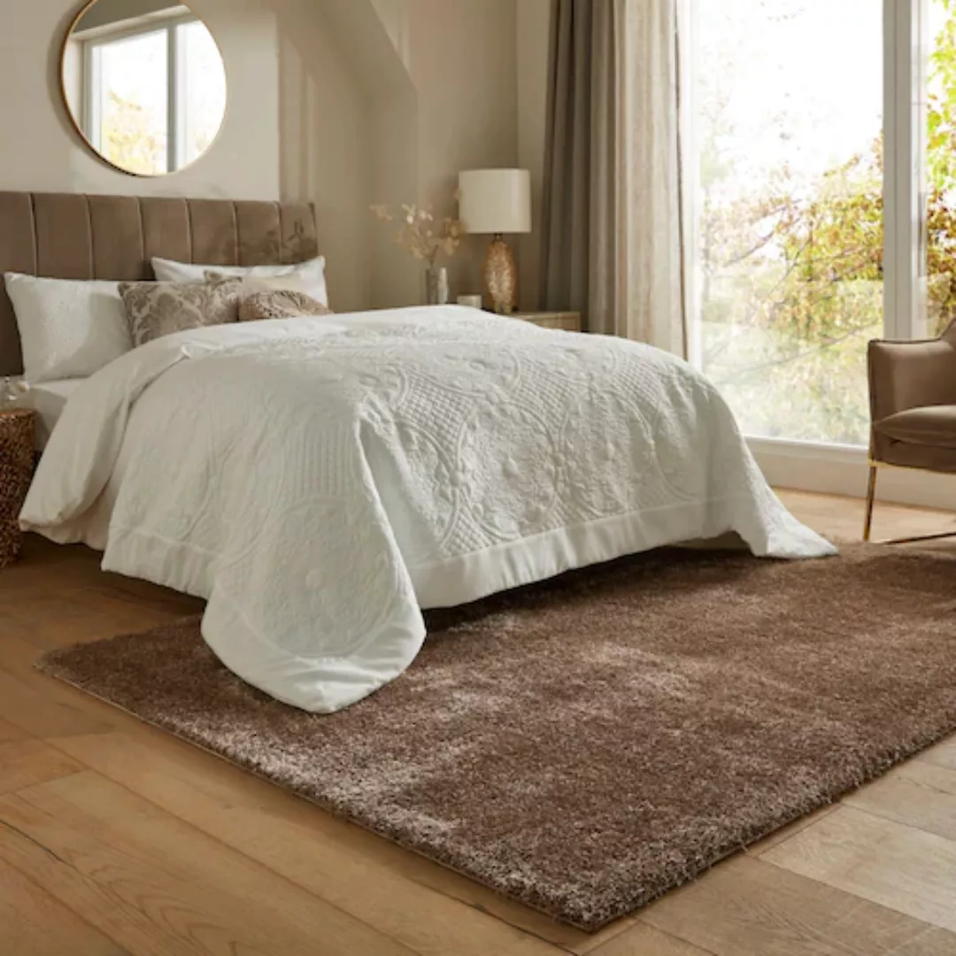 FLAIR RUGS Hochflor-Teppich »Velvet«, rechteckig günstig online kaufen