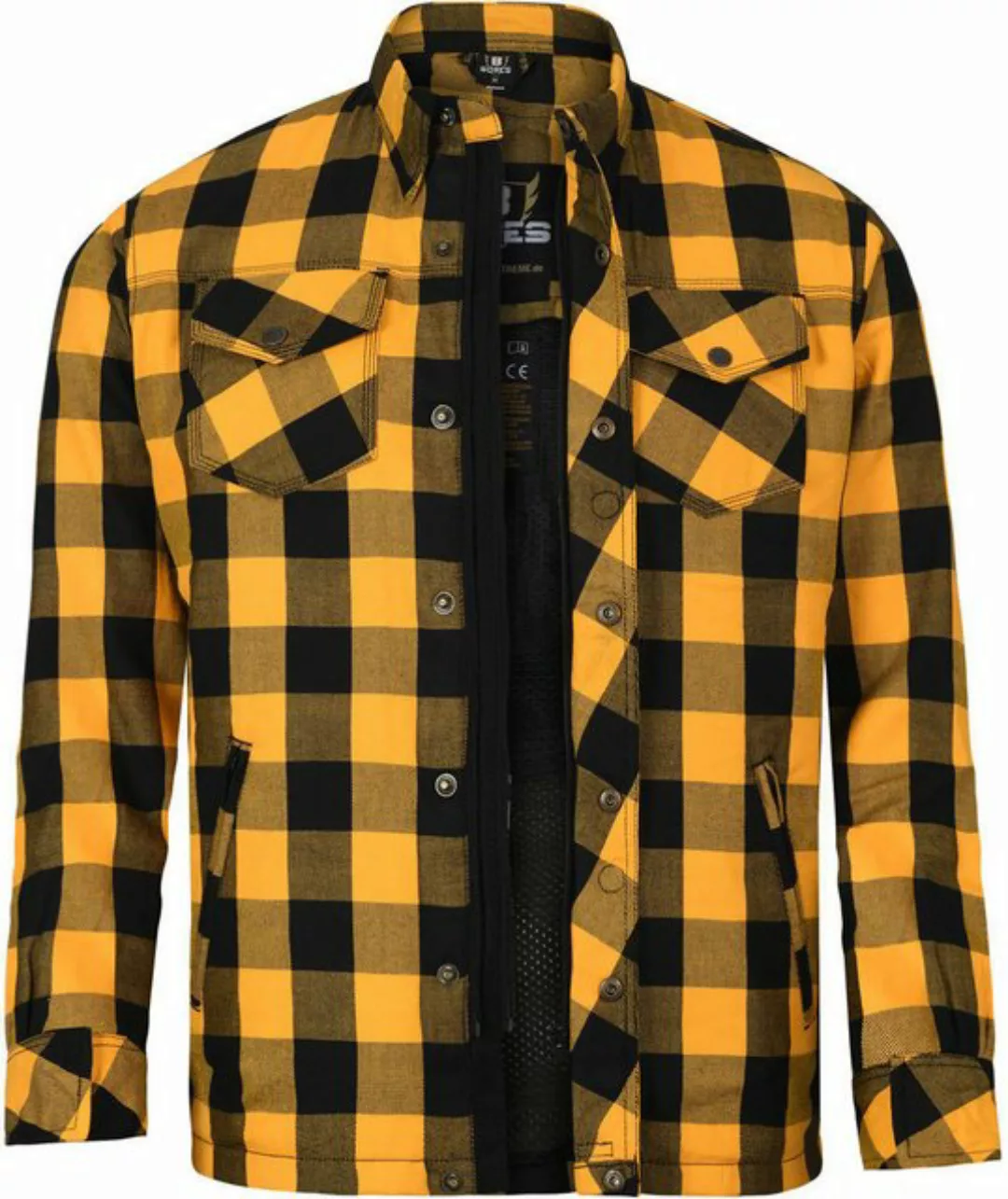 Bores Motorradjacke Lumberjack Basic Motorrad Hemd günstig online kaufen