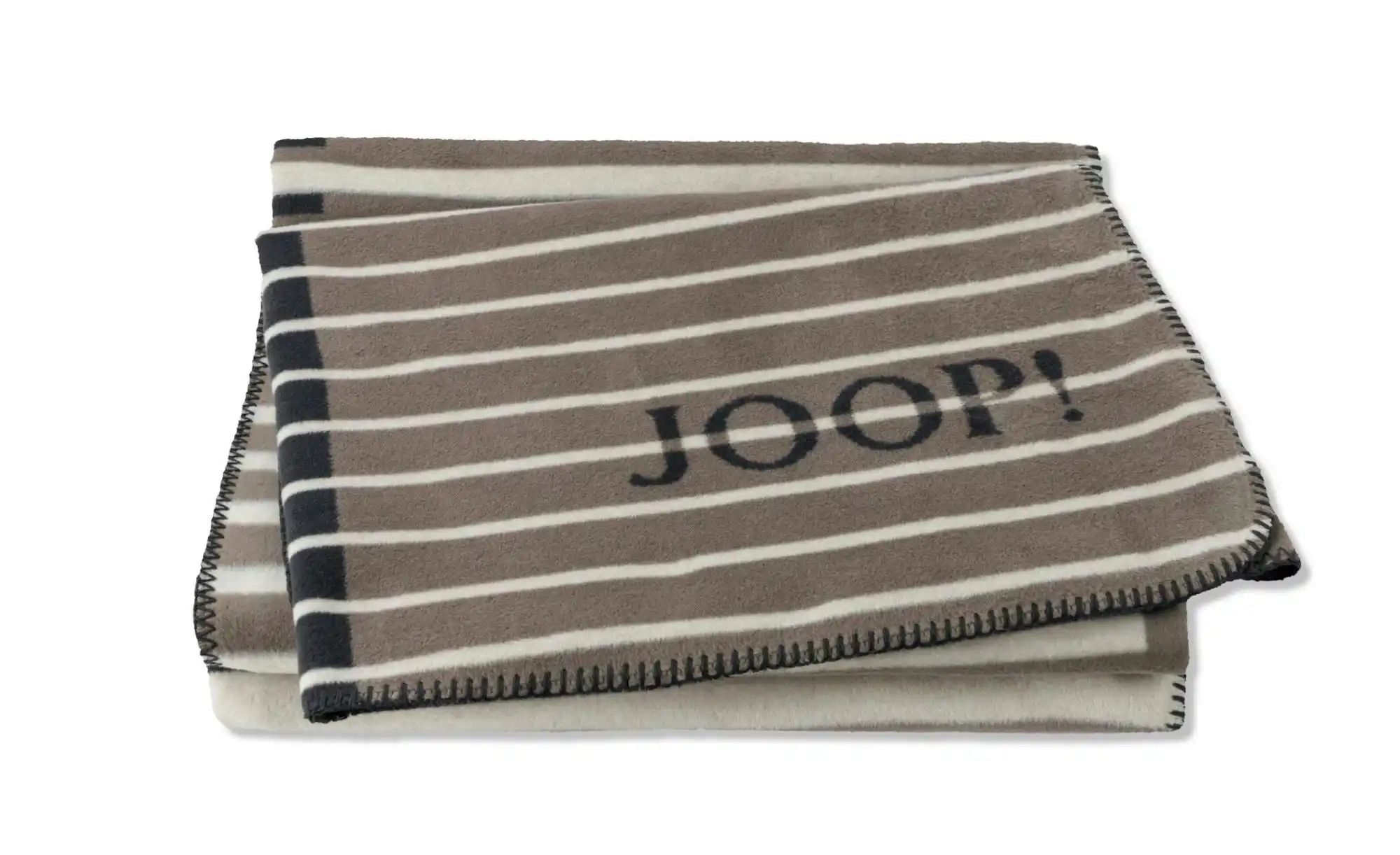 JOOP! Wohndecke Divided ¦ grau ¦ Baumwollmischgewebe ¦ Maße (cm): B: 150 H: günstig online kaufen