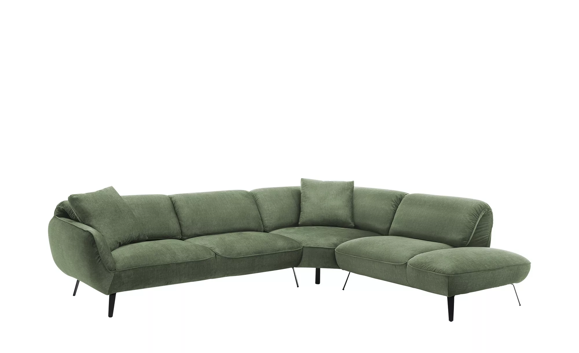 pop Ecksofa  Ventus ¦ grün ¦ Maße (cm): B: 304 T: 246.0 Polstermöbel > Sofa günstig online kaufen