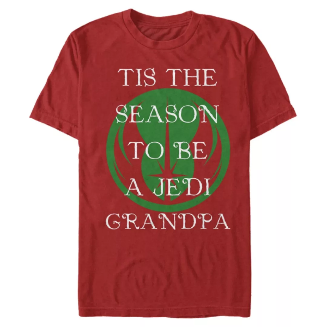 Star Wars - Jedi Grandpa - Weihnachten - Männer T-Shirt günstig online kaufen