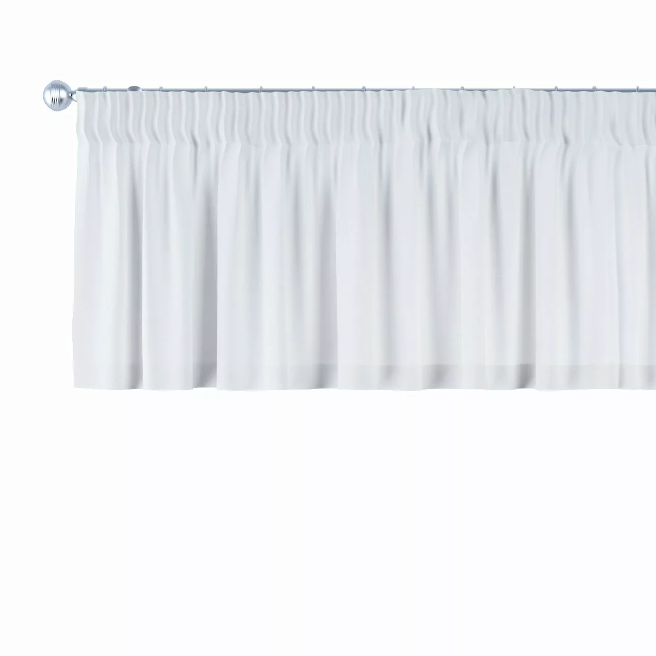 Kurzgardine mit Kräuselband, weiß, 130 x 40 cm, Vintage 70's (139-00) günstig online kaufen