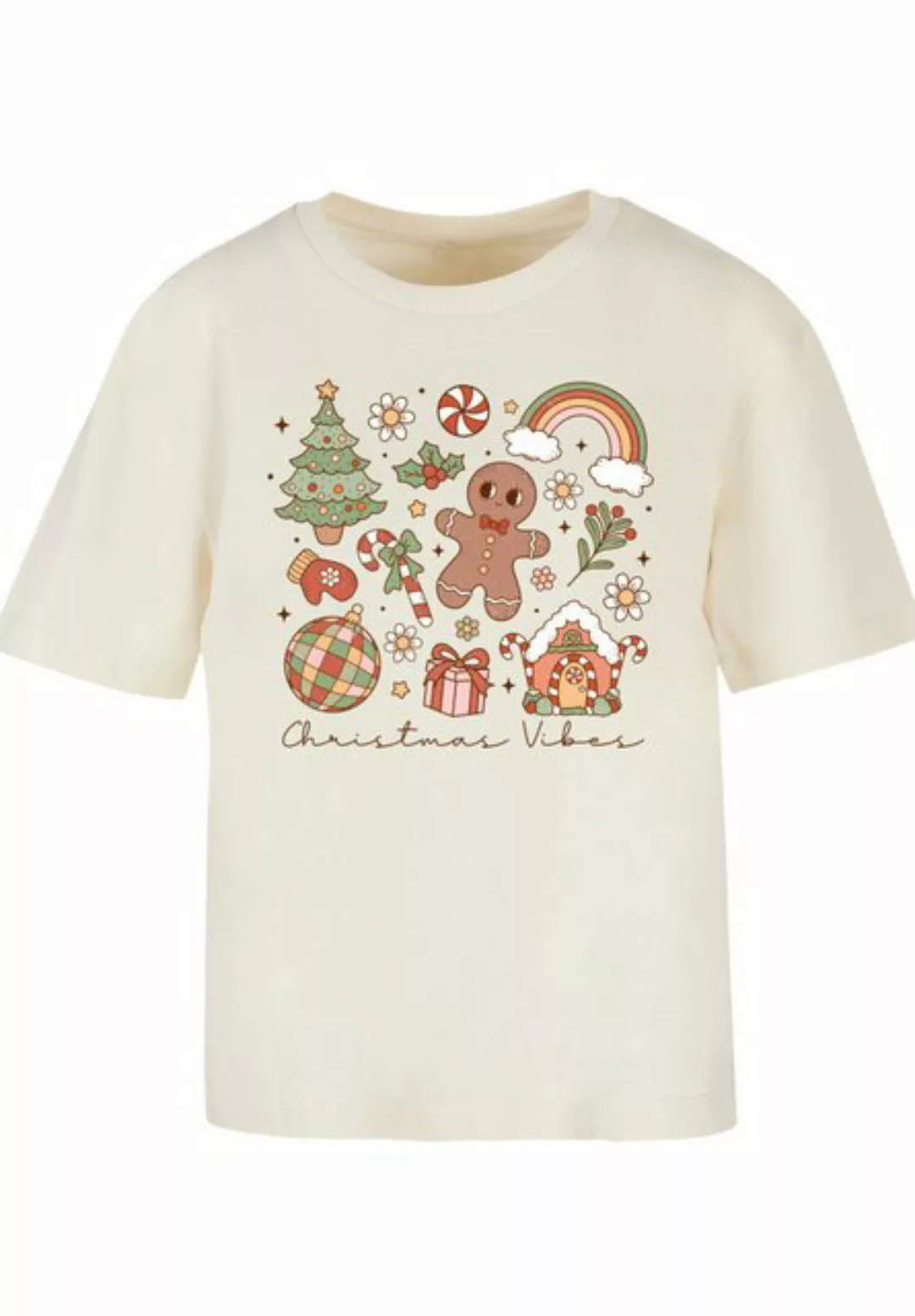 F4NT4STIC T-Shirt Weihnachten Vibes Cozy Cute Winter Premium Qualität, Weih günstig online kaufen