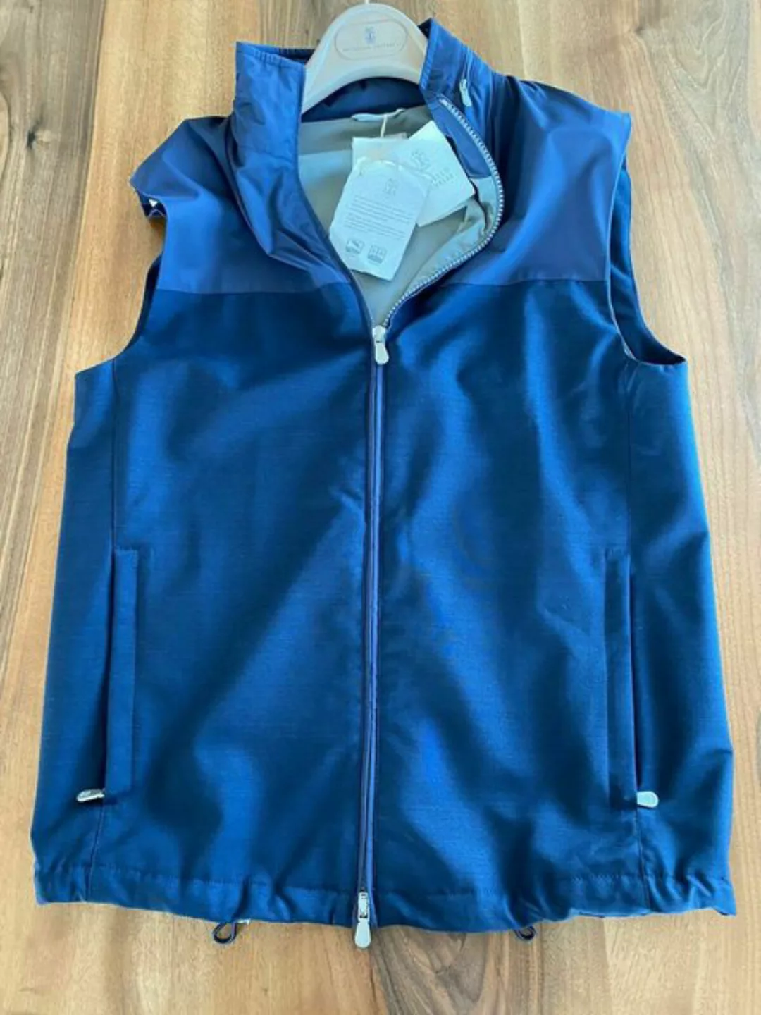 BRUNELLO CUCINELLI Winterjacke BRUNELLO CUCINELLI HOODED LIGHT WIND GILET S günstig online kaufen