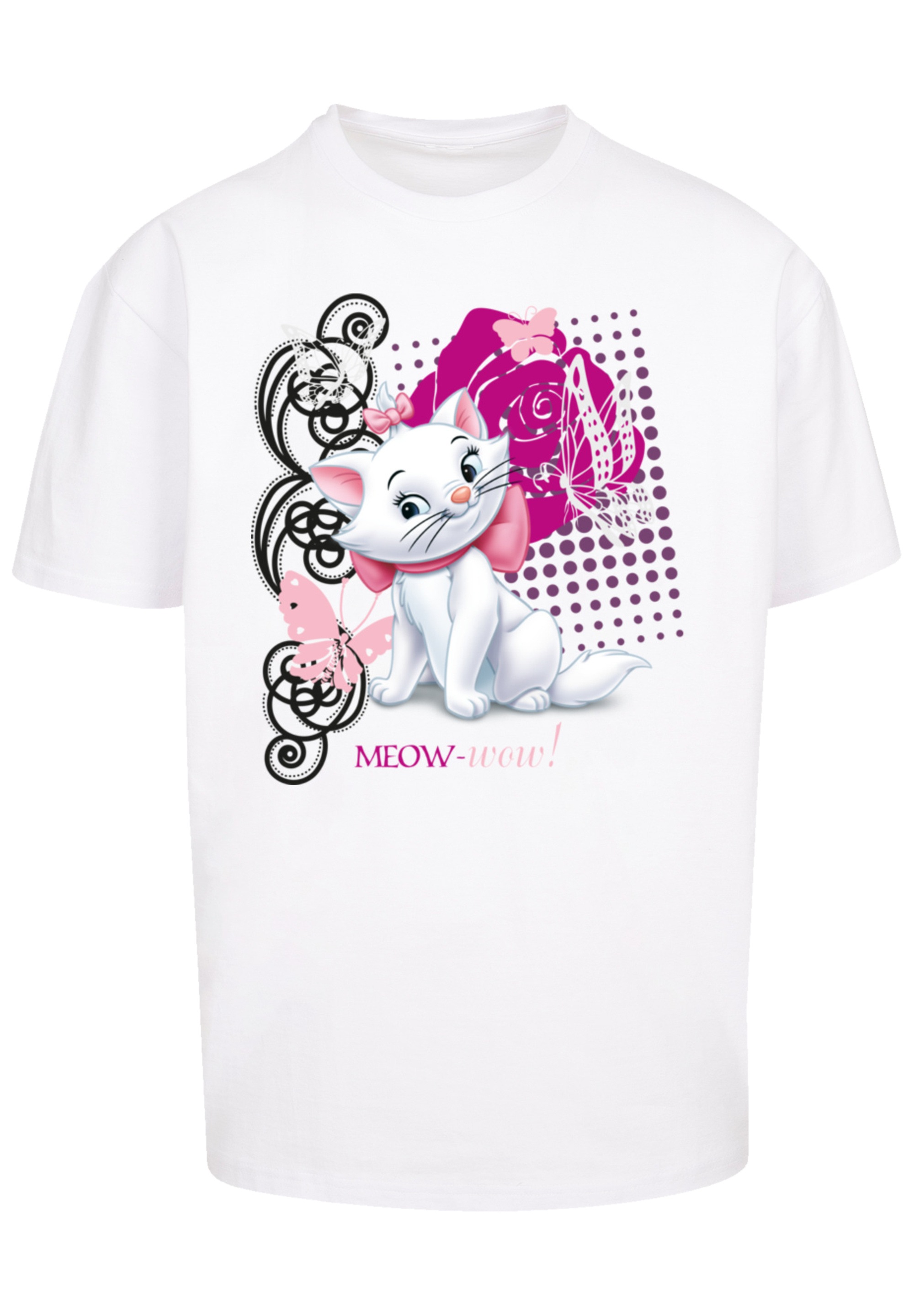 F4NT4STIC T-Shirt "Aristocats Marie Meow Schmetterling", Premium Qualität günstig online kaufen