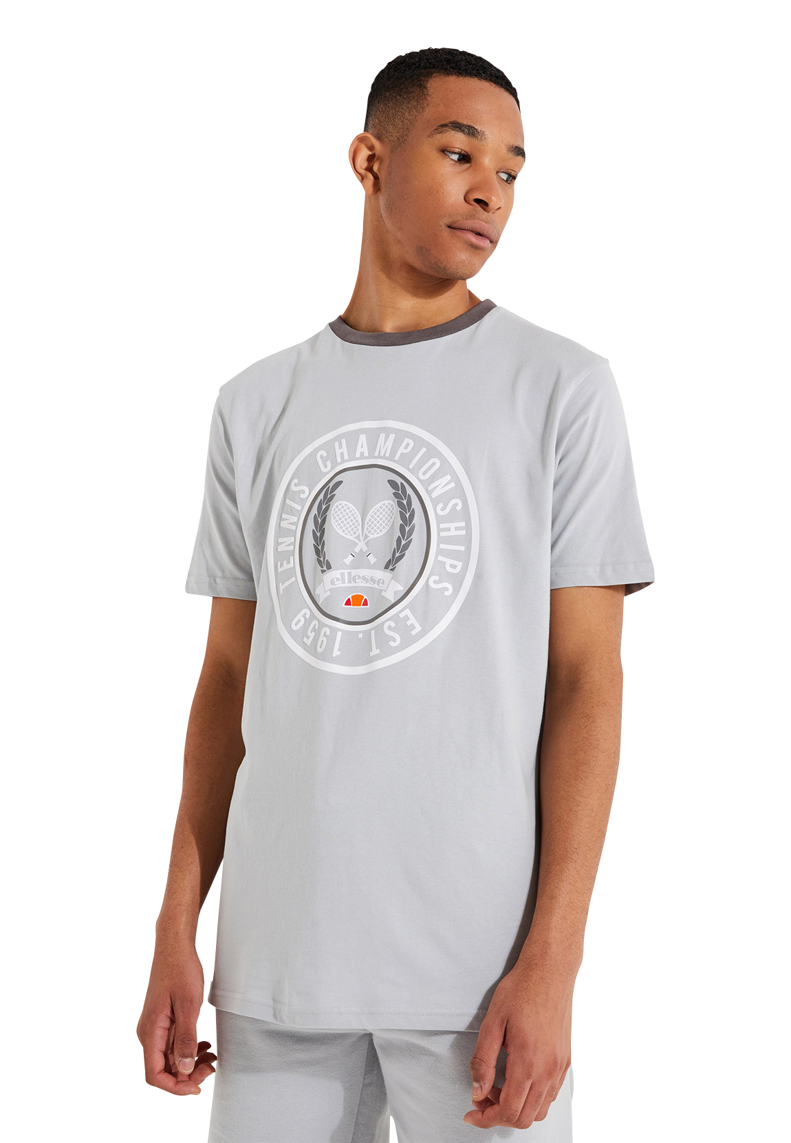 Ellesse Herren T-Shirt SEGNA TEE Light Grey Hellgrau günstig online kaufen