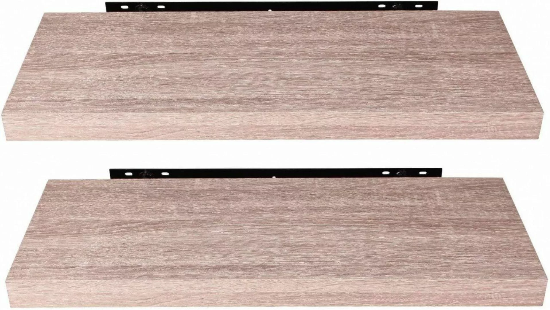 EUGAD Wandregal, 2-tlg., Holz Board Modern günstig online kaufen