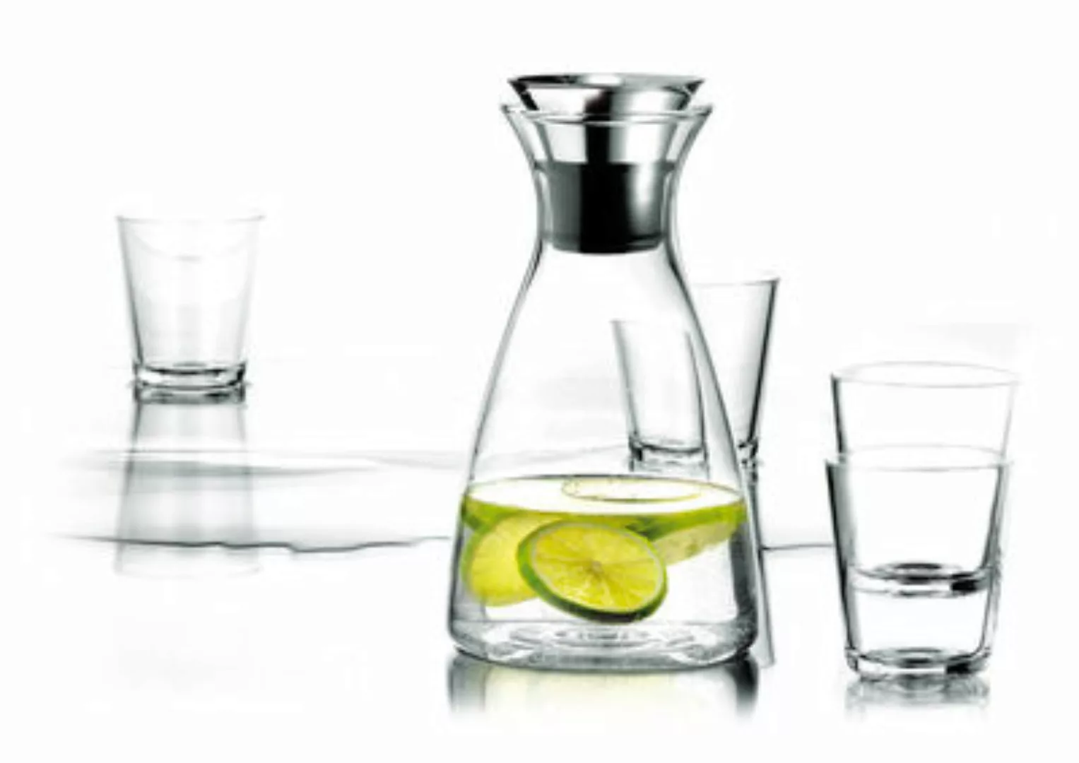 Karaffe Stoppe-goutte glas transparent Set bestehend aus 1 tropffreien Kara günstig online kaufen