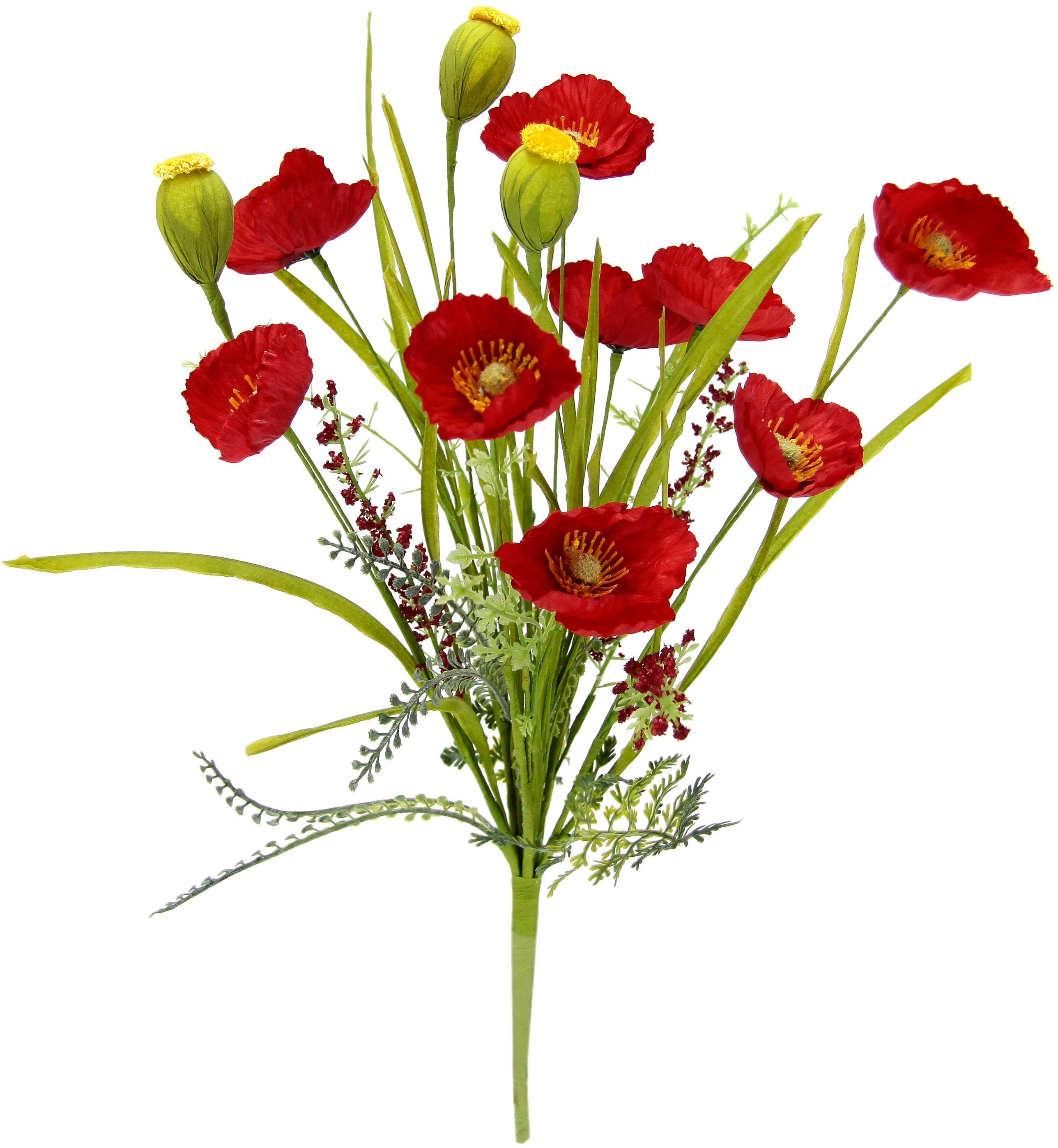 my home Kunstblume »Mohnblumen«, 2er Set günstig online kaufen