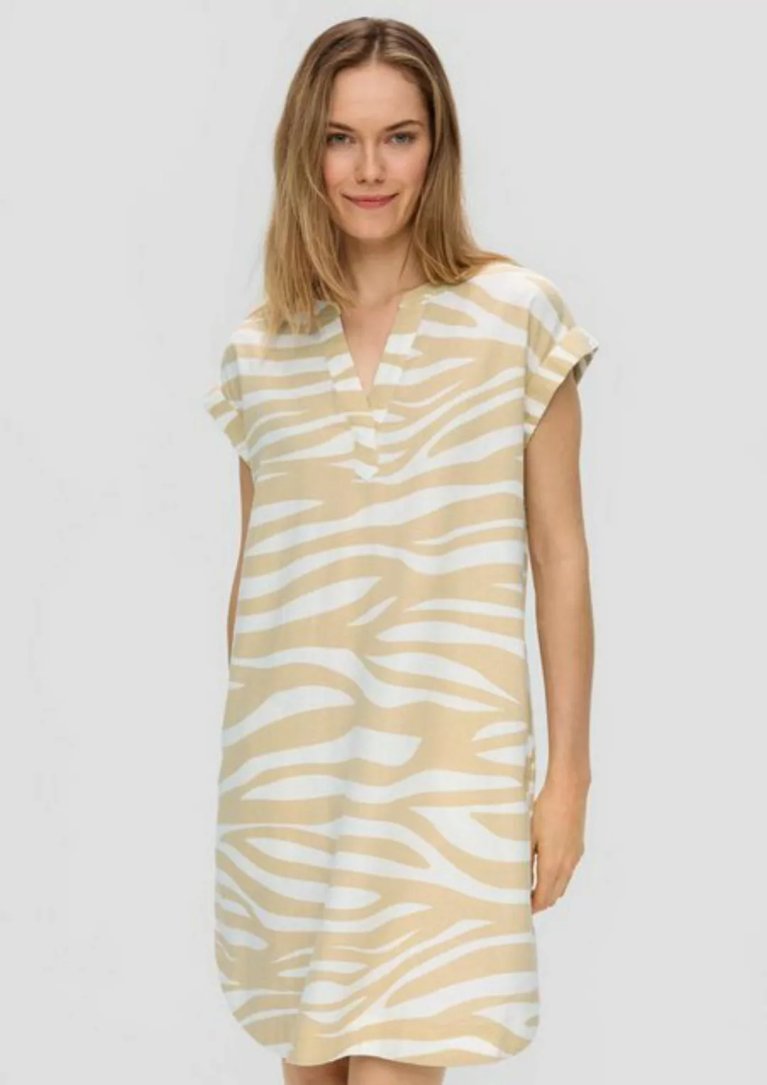 s.Oliver Sommerkleid Kleid, BROWN günstig online kaufen