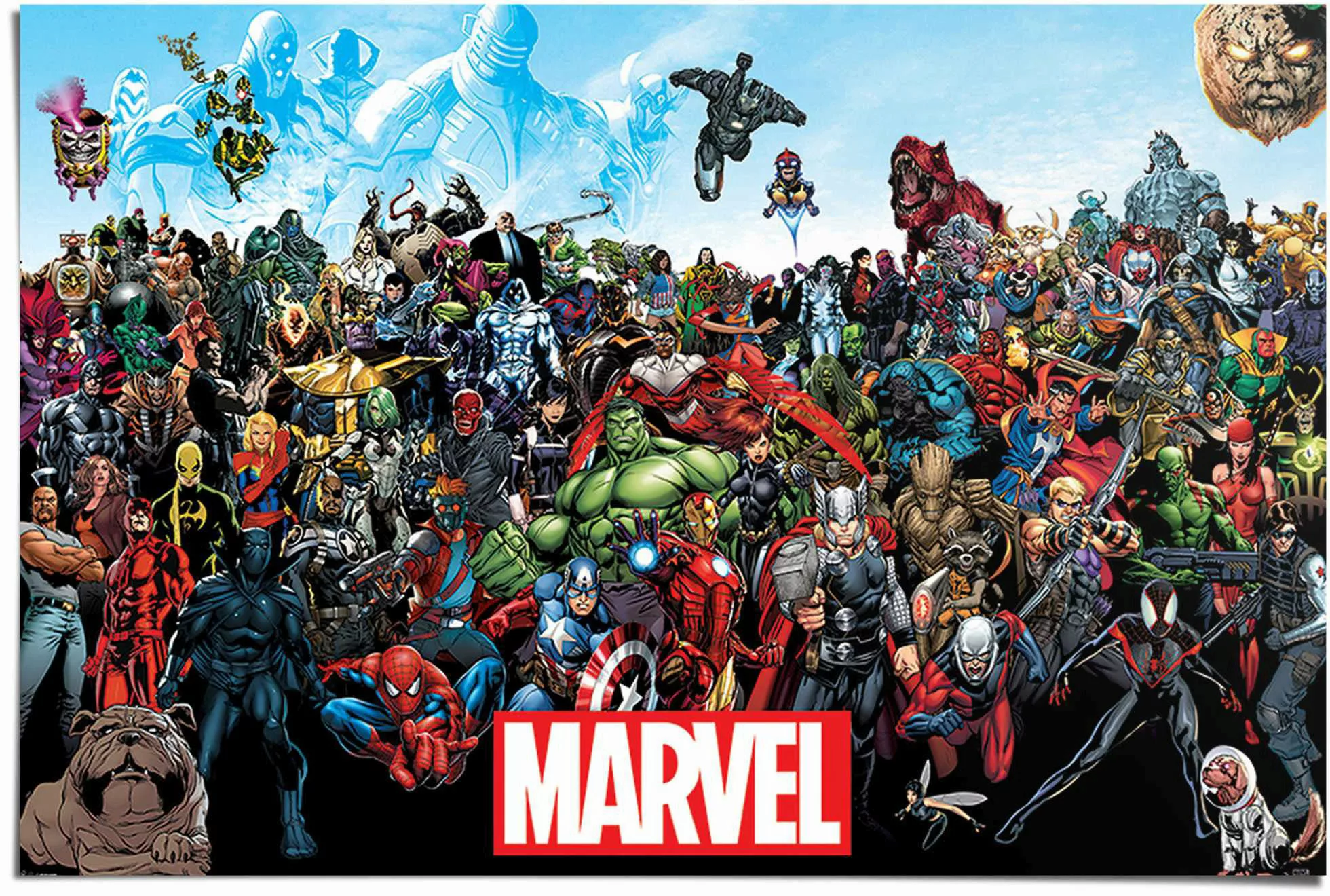 Reinders Poster "Marvel Universe", (1 St.) günstig online kaufen