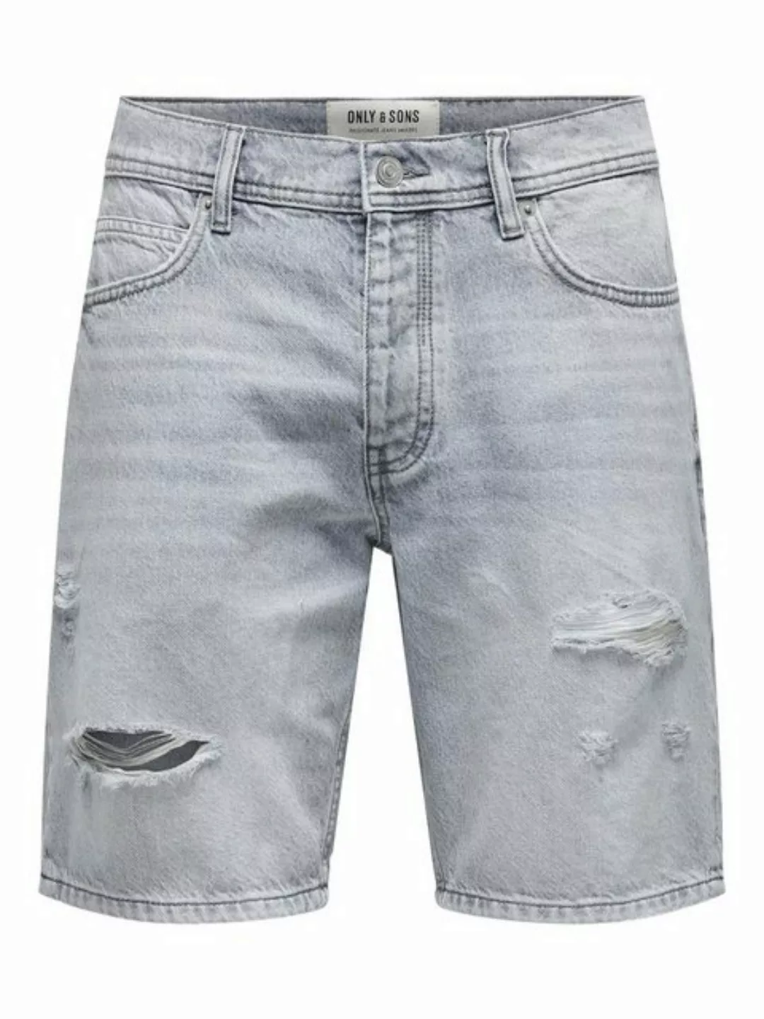 ONLY & SONS Jeansshorts Shorts Denim Midi Bermuda Mid Waist Pants 7654 in G günstig online kaufen