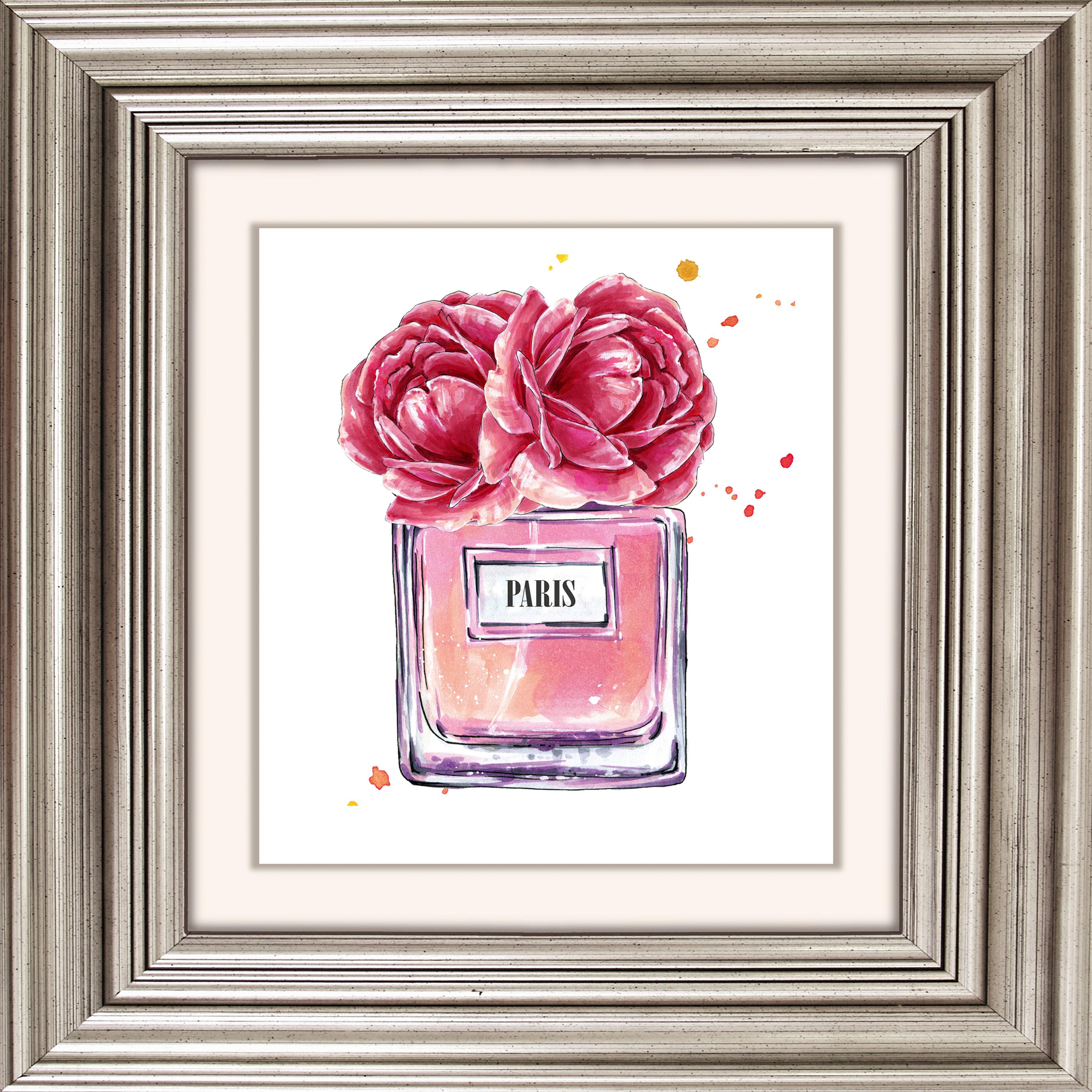 queence Acrylglasbild "Blüten Parfum", Blumen-Blumenbilder-Kunst-Pflanzen-P günstig online kaufen