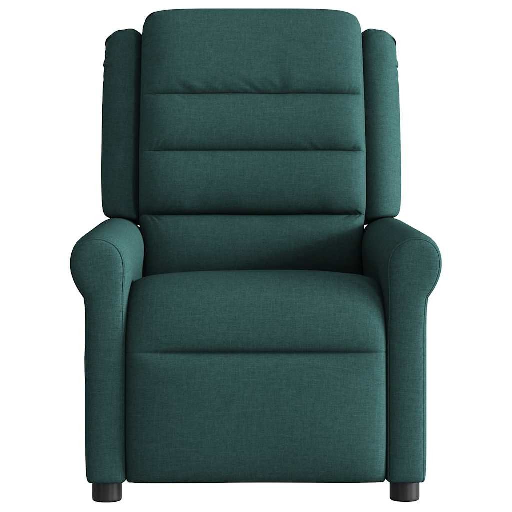 vidaXL Sessel Massagesessel Dunkelgrün Stoff (1-St) günstig online kaufen