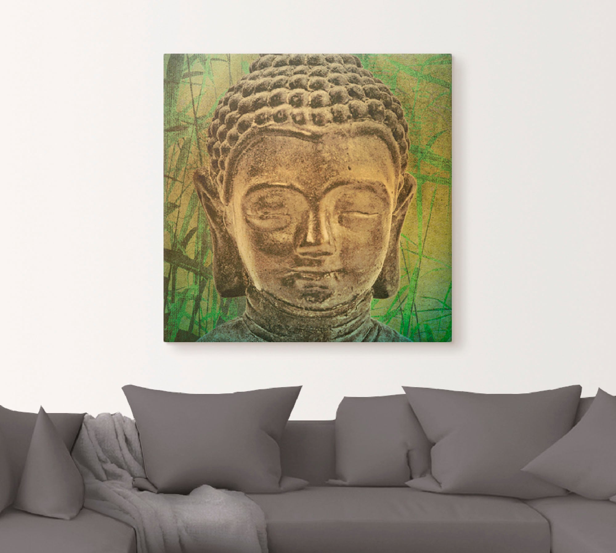 Artland Wandbild "Buddha II", Religion, (1 St.), als Leinwandbild, Poster i günstig online kaufen
