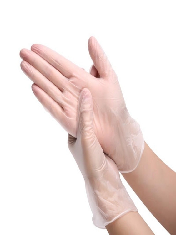 100 Stück PVC Transparent Einwegnitril Latex Handschuhe günstig online kaufen