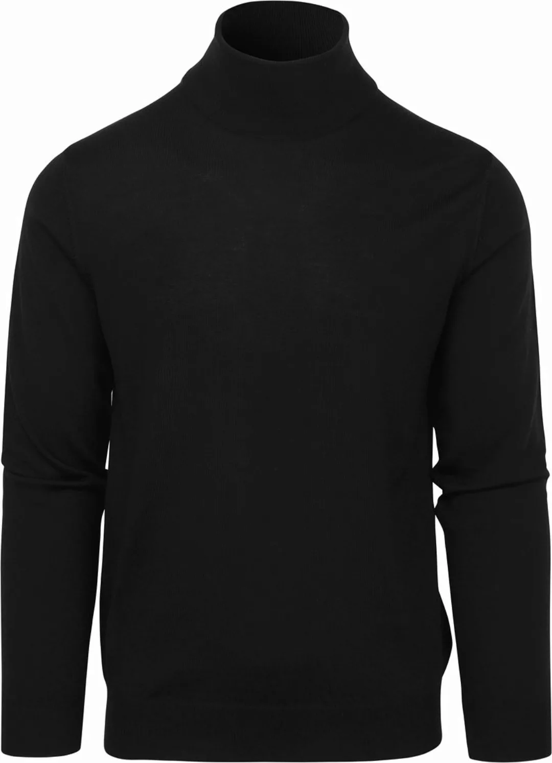 Suitable Merino Rollkragen Schwarz - Größe L günstig online kaufen