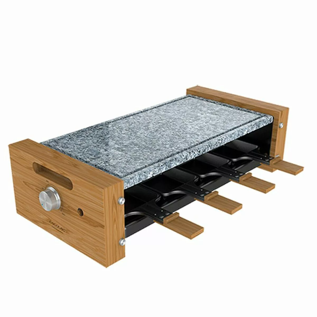 Grillpfanne Cecotec Cheese&grill 8400 Wood Allstone 1200 W günstig online kaufen