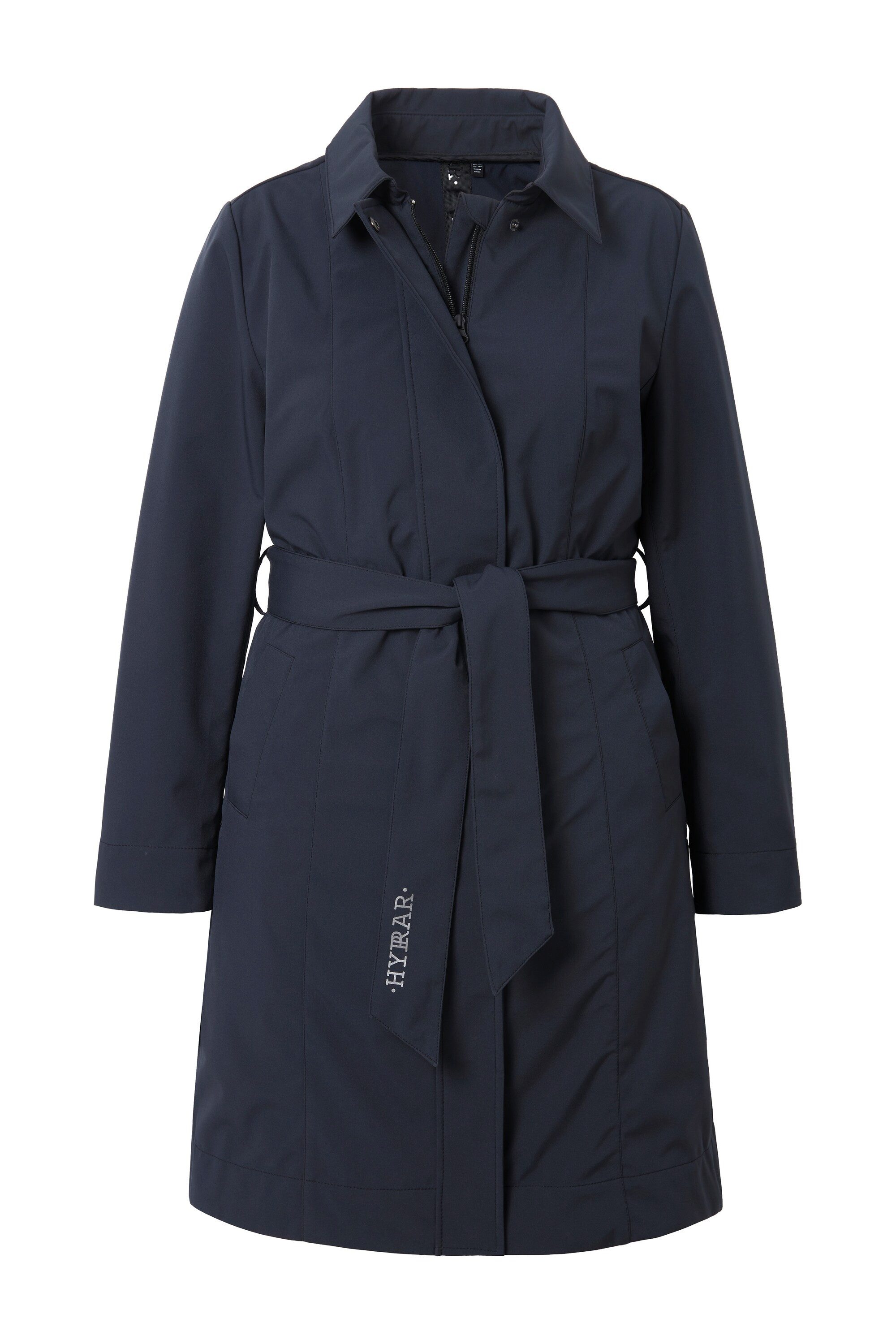 Ulla Popken Wintermantel HYPRAR Softshell-Trenchcoat wasserabweisend günstig online kaufen