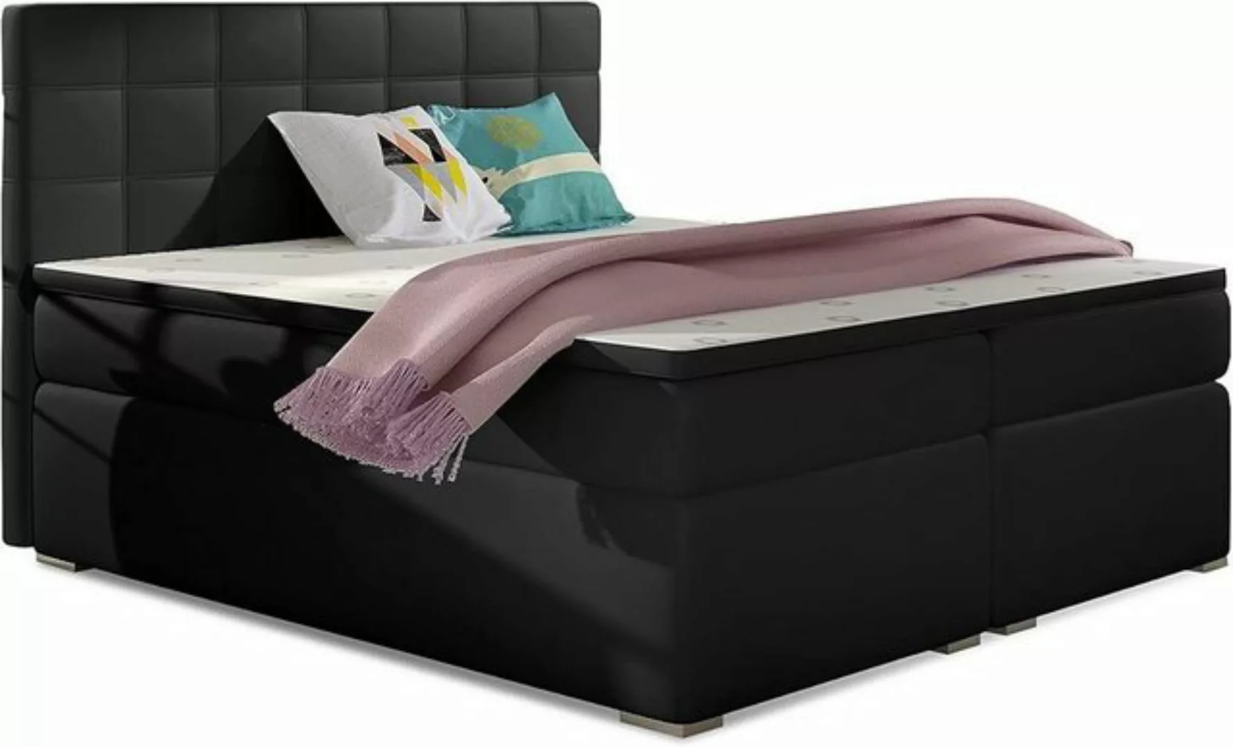 Best for Home Boxspringbett Alice Bonellfederkern inkl. Topper mit Lieferun günstig online kaufen