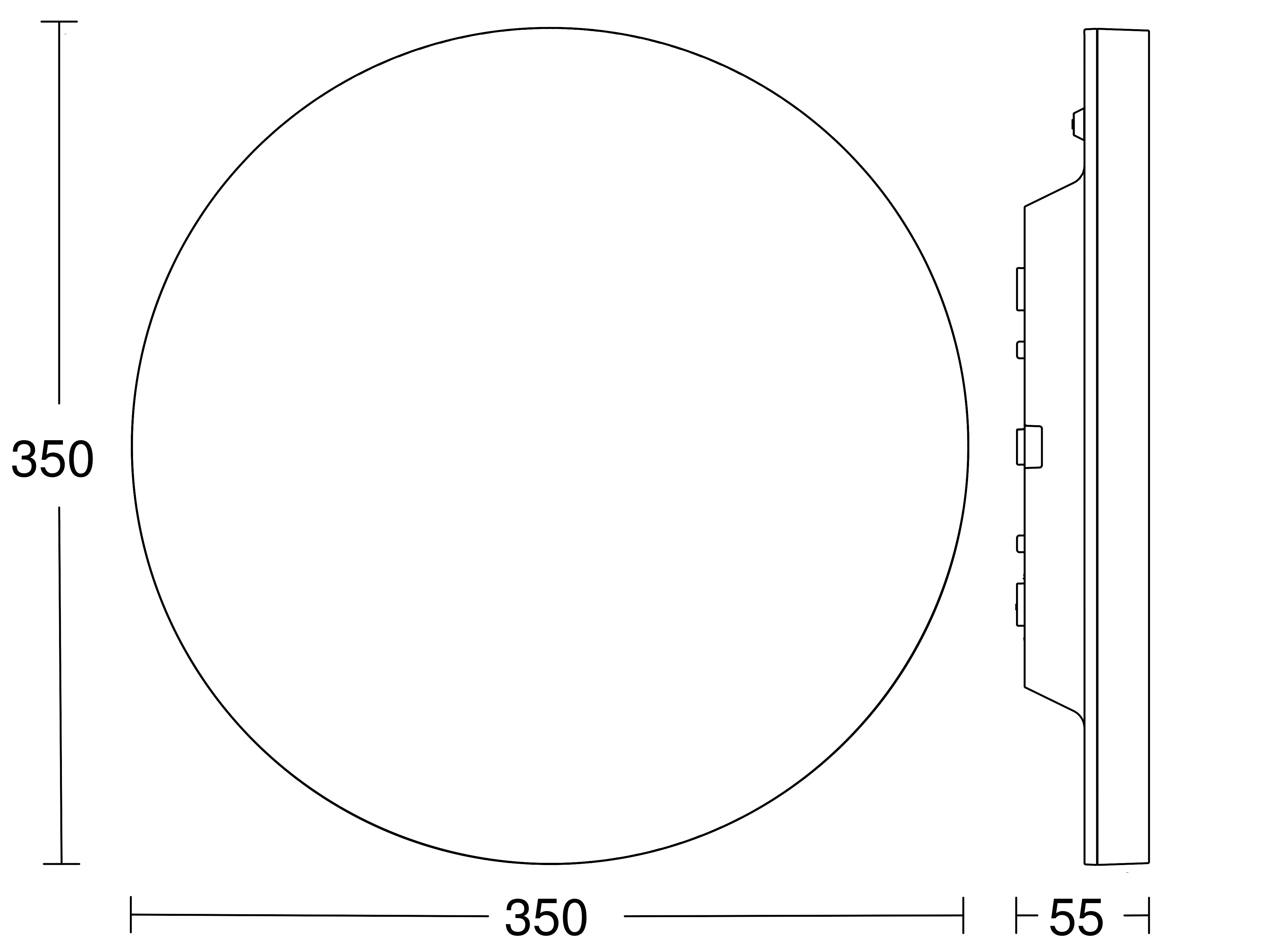 Steinel Sensor-Innenleuchte 350 x 55 mm WS R20 plus SC 4000K günstig online kaufen