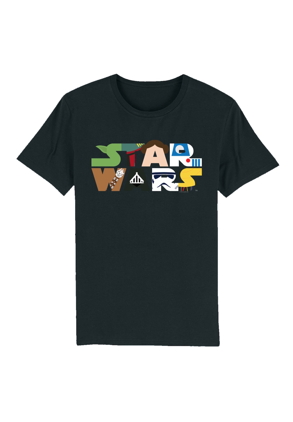 F4NT4STIC T-Shirt "Star Wars Character Logo", Premium Qualität günstig online kaufen