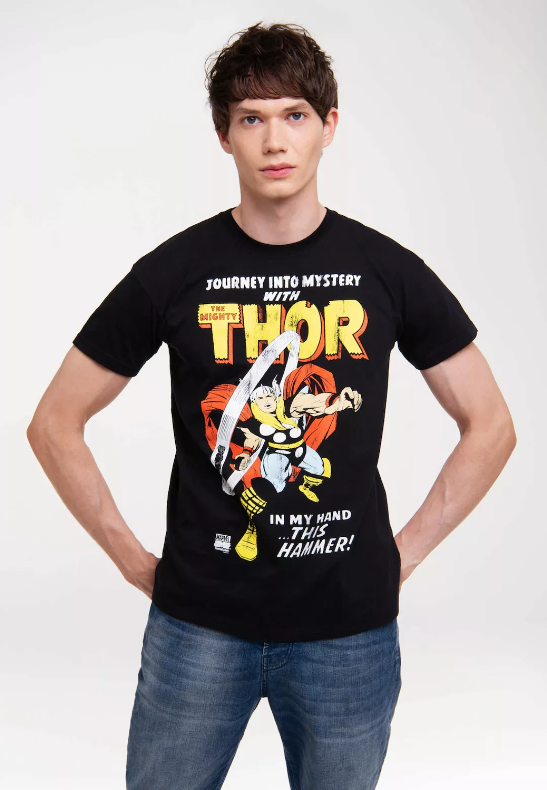 LOGOSHIRT T-Shirt "Marvel Comics - Thor, Journey", mit lizenziertem Print günstig online kaufen