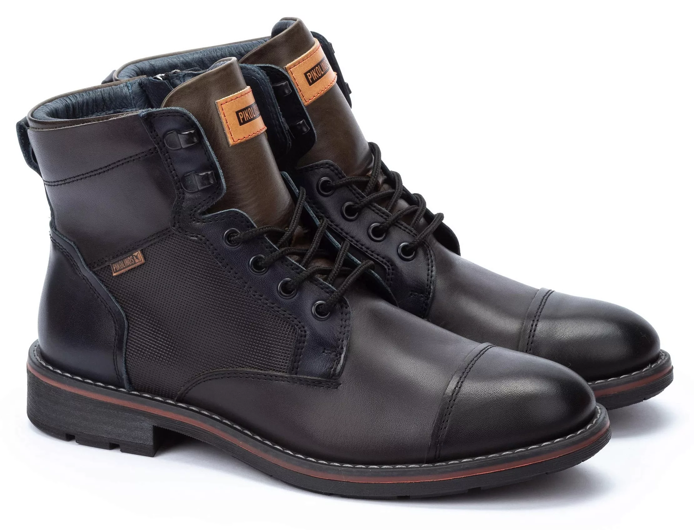 PIKOLINOS Schnürboots "YORK", Blockabsatz, Schnürboots, Outdoorschuh mit Ös günstig online kaufen