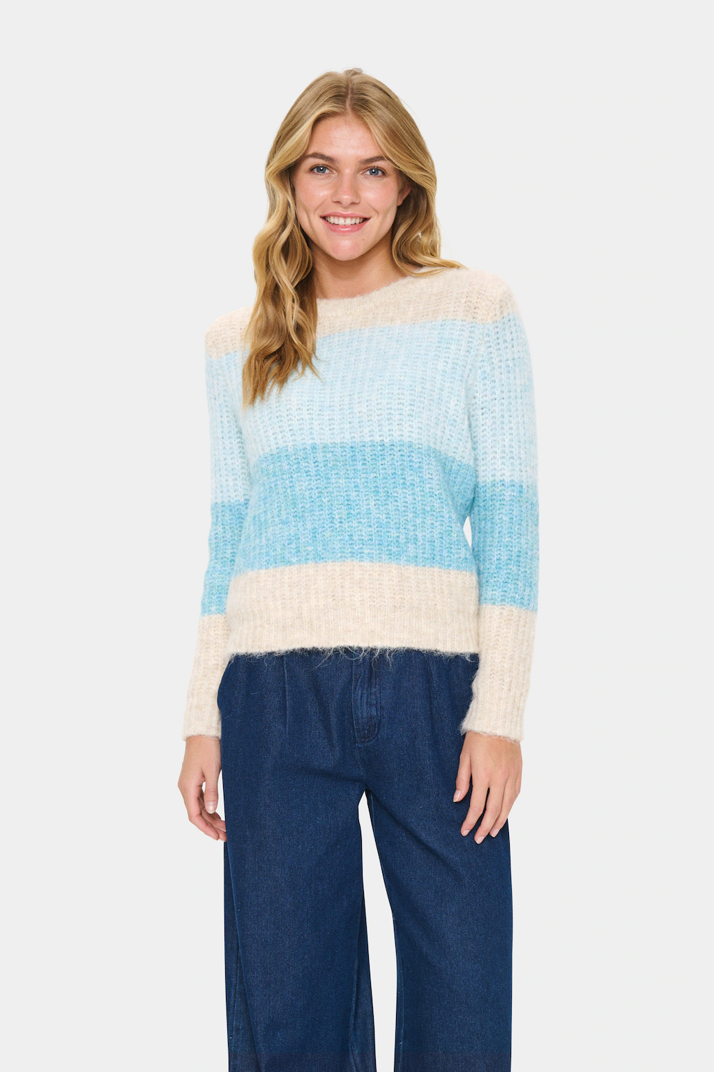Saint Tropez Strickpullover "MandySZ Pullover" günstig online kaufen