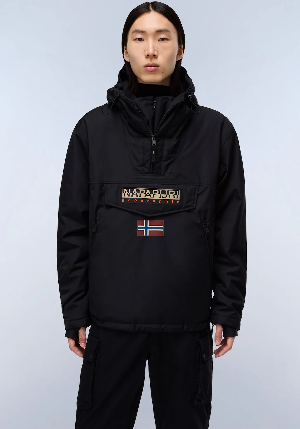 Napapijri Anorak "RAINFOREST", mit Kapuze, regular fit, mit seitlichen Reiß günstig online kaufen