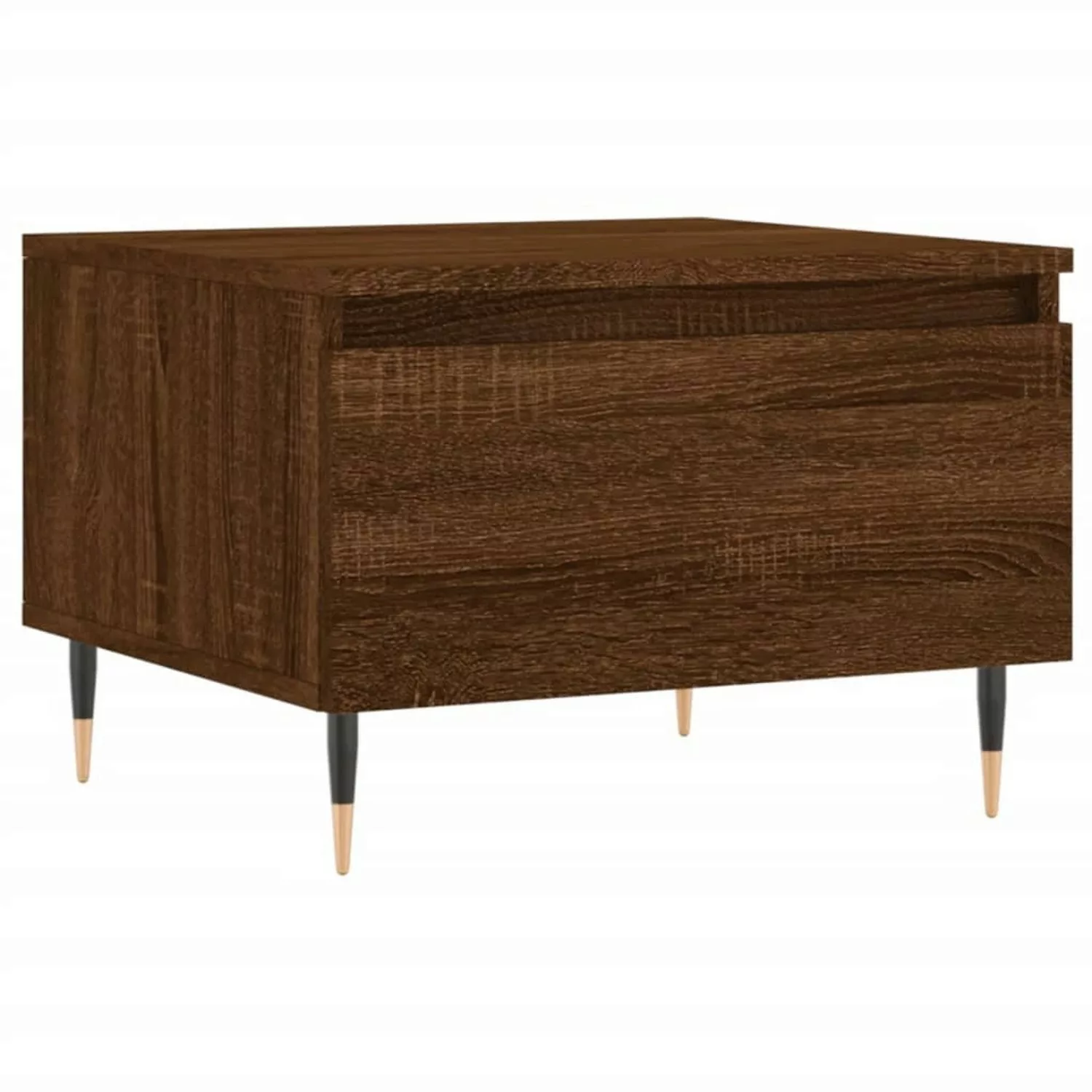 vidaXL Couchtisch Braun Eichen-Optik 50x46x35 cm Holzwerkstoff Modell 3 günstig online kaufen