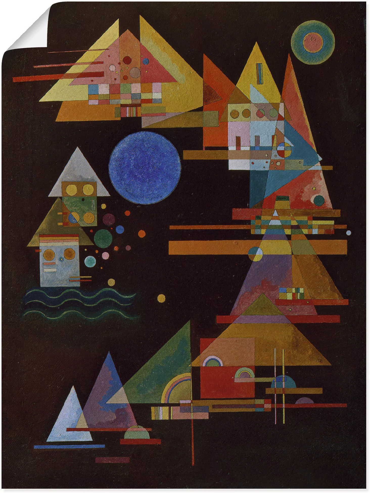 Artland Kunstdruck »Spitzen im Bogen. 1927«, Muster, (1 St.) günstig online kaufen