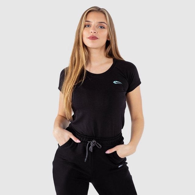 Smilodox T-Shirt Plain 100% Baumwolle günstig online kaufen