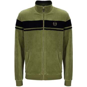 Sergio Tacchini  Trainingsjacken Damarindo Velour Track Top Jacket Sphagnum günstig online kaufen