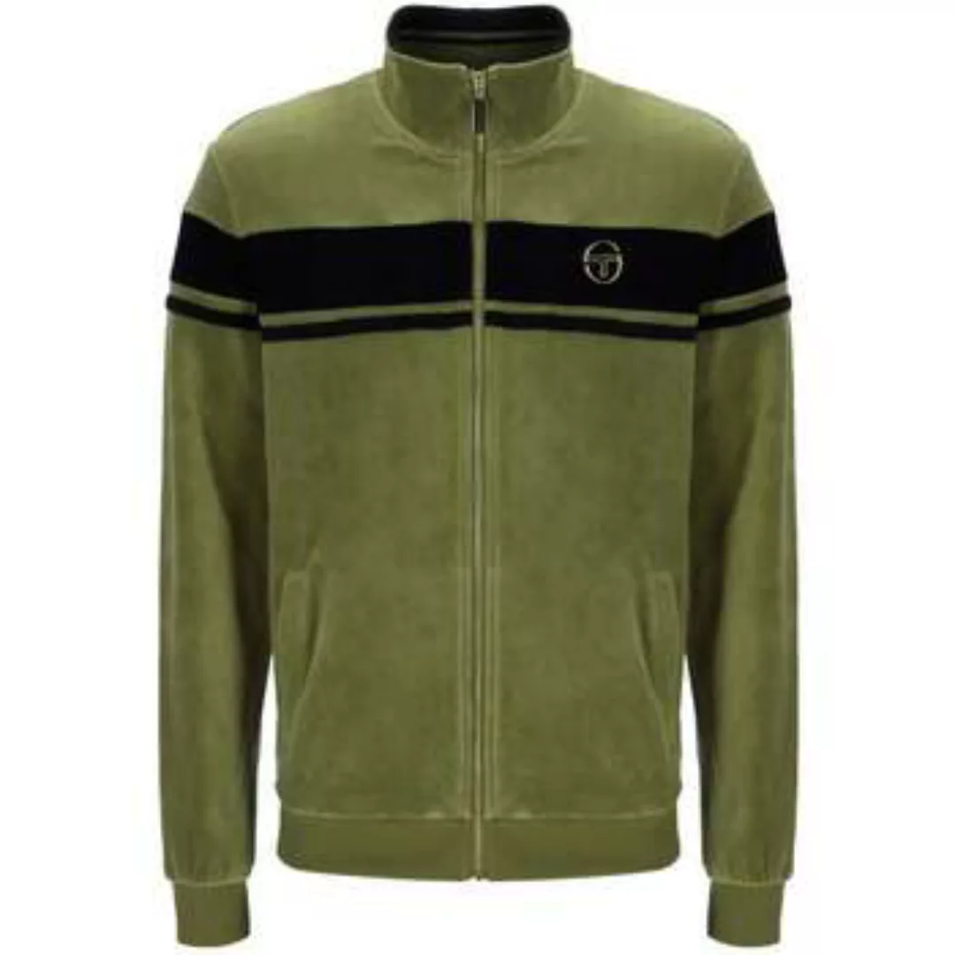 Sergio Tacchini  Trainingsjacken Damarindo Velour Track Top Jacket Sphagnum günstig online kaufen