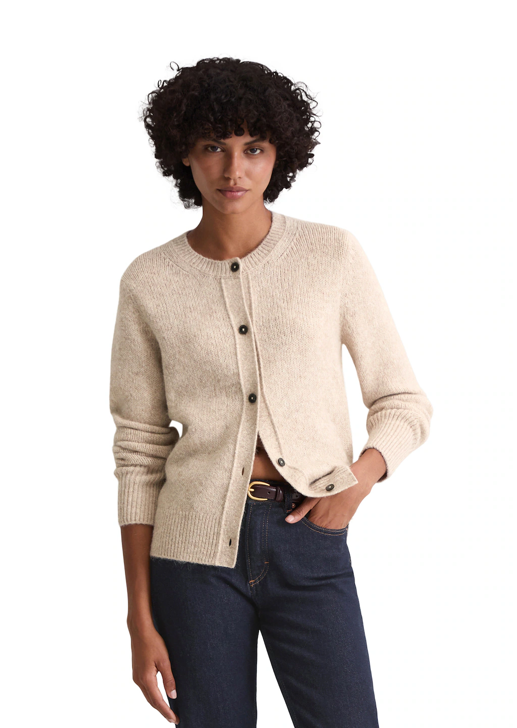 Marc OPolo Cardigan "mit kuscheliger Alpakawolle" günstig online kaufen