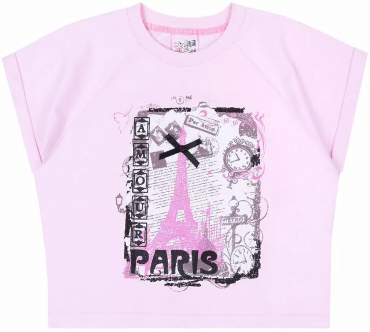 Sarcia.eu Kurzarmbluse Pinkes T-Shirt mit kurzen Ärmeln PARIS 3-4 Jahre günstig online kaufen